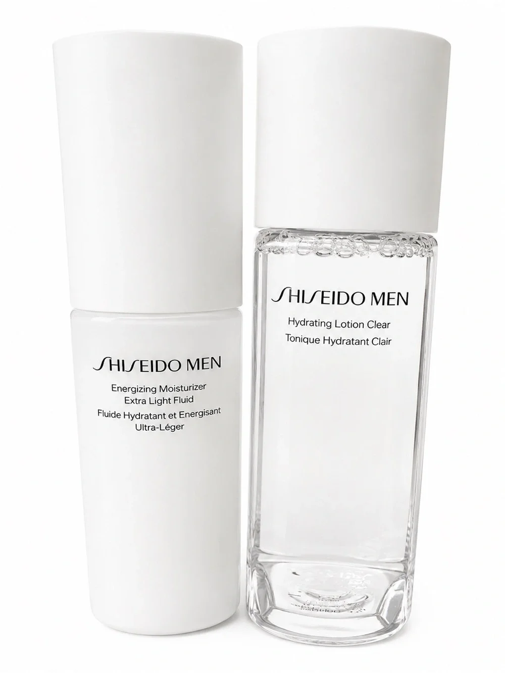 NEW Shiseido Men Skincare Set - Hydrating Lotion + Energizing Moisturizer